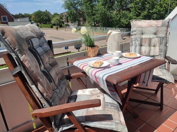 Sonnenbalkon in Süd-Westausrichtung